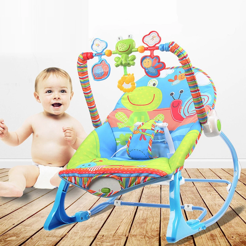 Factory Direct Hot Sale Comfort Sleeping &amp; Sitting Baby Vibration Musical Rocking Chari Toys Infant Multifunction Rocker Bouncer Baby Swing Bouncer
