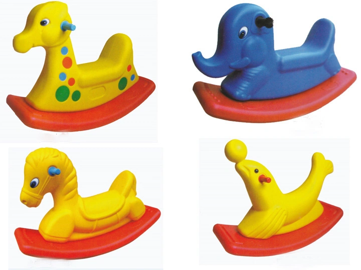 2 Colors Kids Plastic Rocking Animal