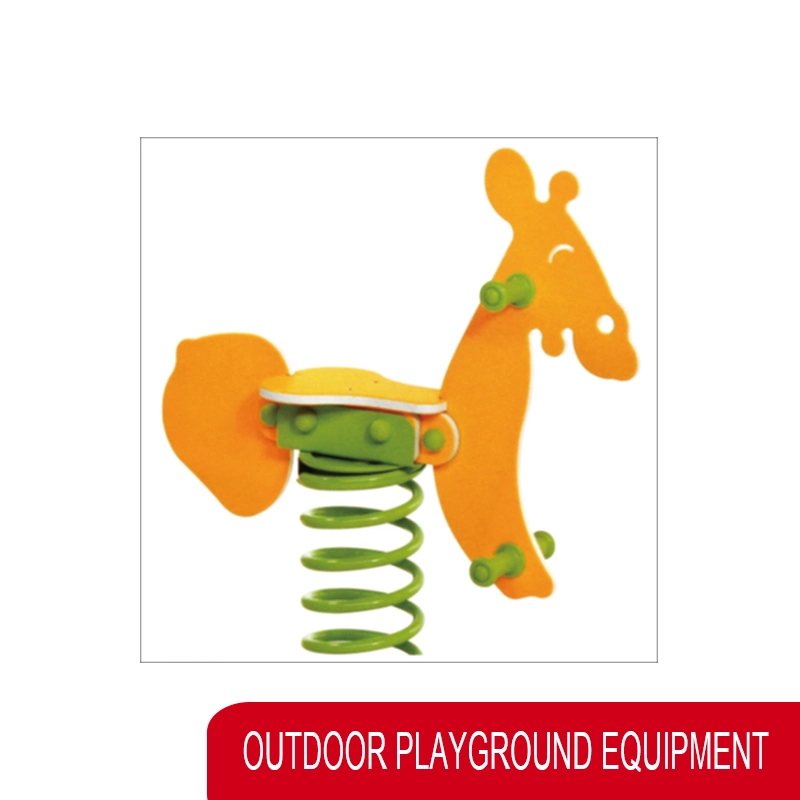 New Hot Sale Friendly Plastic Children Outdoor Rocking Horse for Outdoor Playground