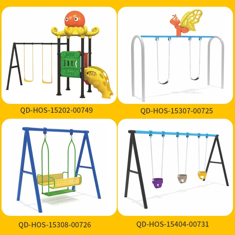 Swing001 Swing for Kids Outdoor Amusement Equipment Swing for Playground