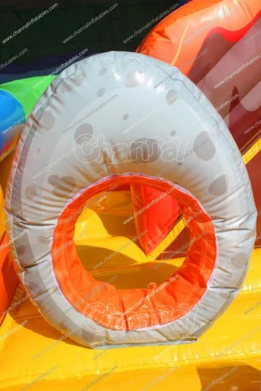 New Design Dinosaur Volcano Kids Playground Tyrannosaurus Rex Combo Jump Outdoor Bounce House Backyard Inflatable Bouncer