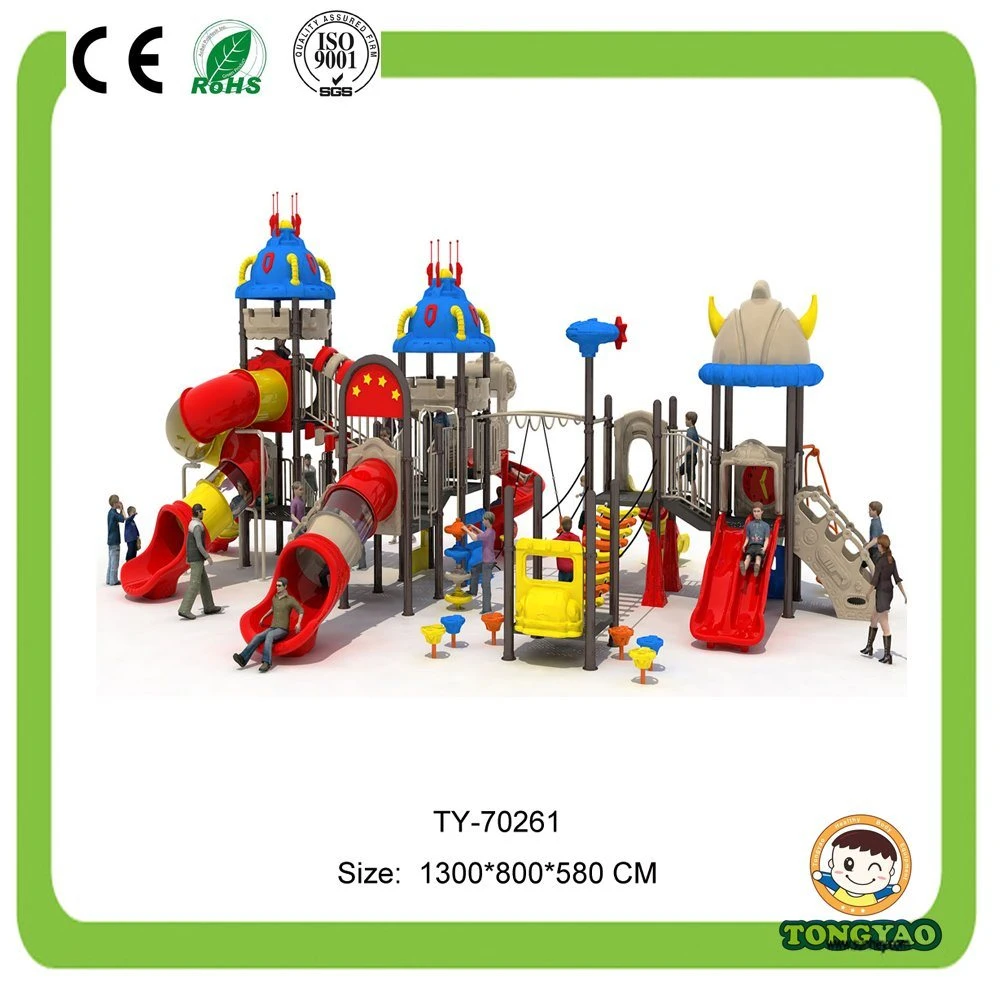 Outdoor Playground Equipment with Tube Slide (TY-70261)