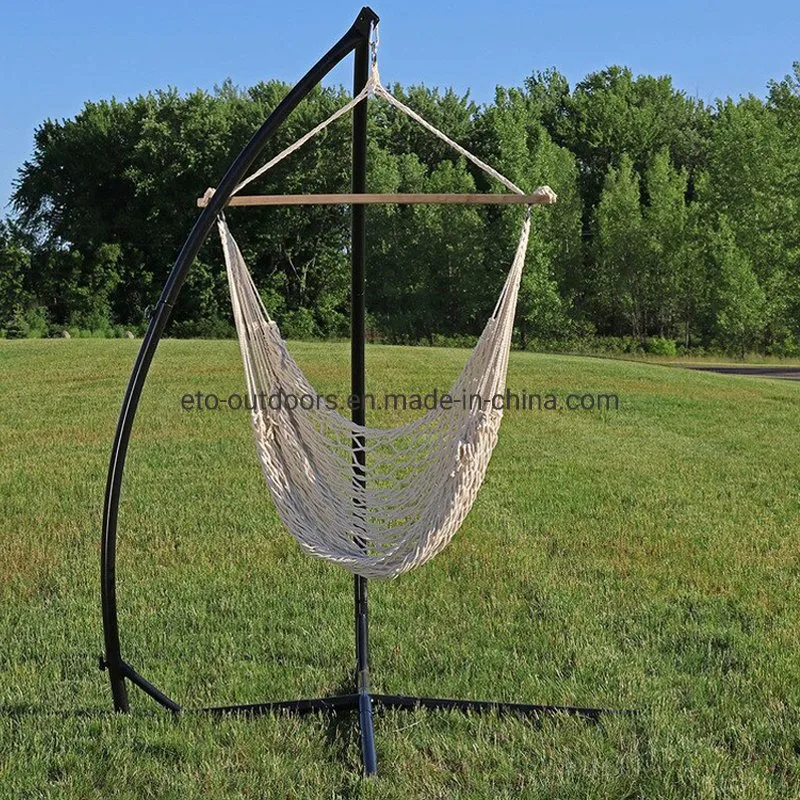 Portable Caribbean Polyester Cotton Rope Chair Swing