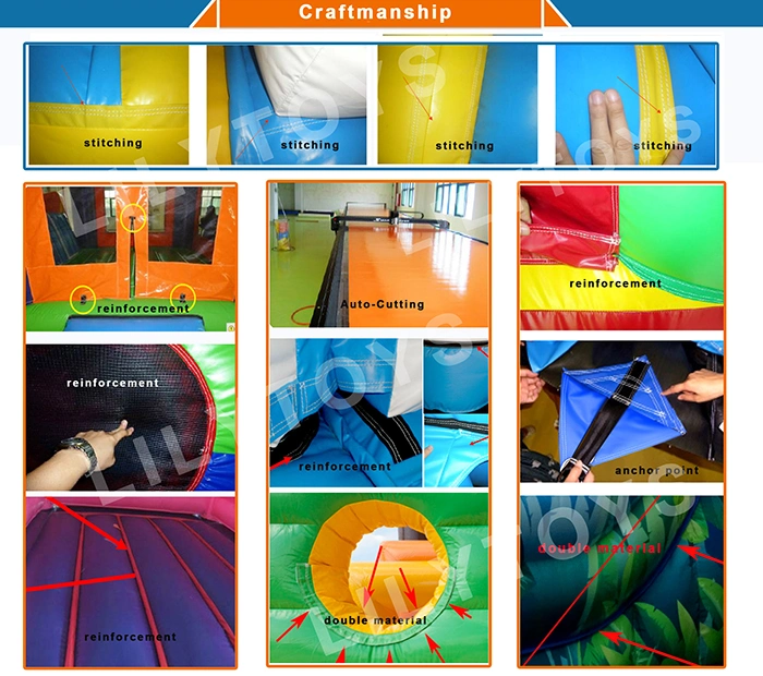 Inflatable Water Park with Slide 10 Meter Giant Inflatable Water Slide