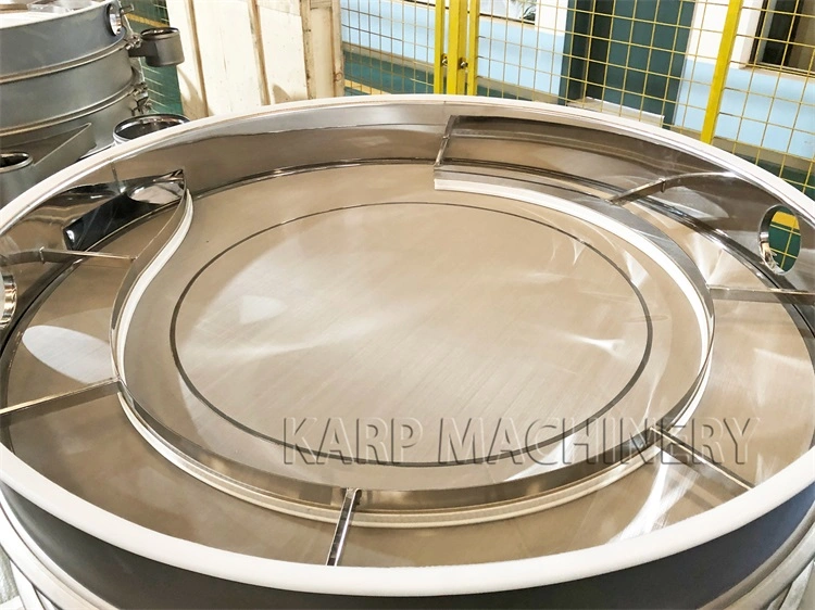 Stainless Steel Ground Pepper Sifter Machine High Capacity Circular Swing Screen