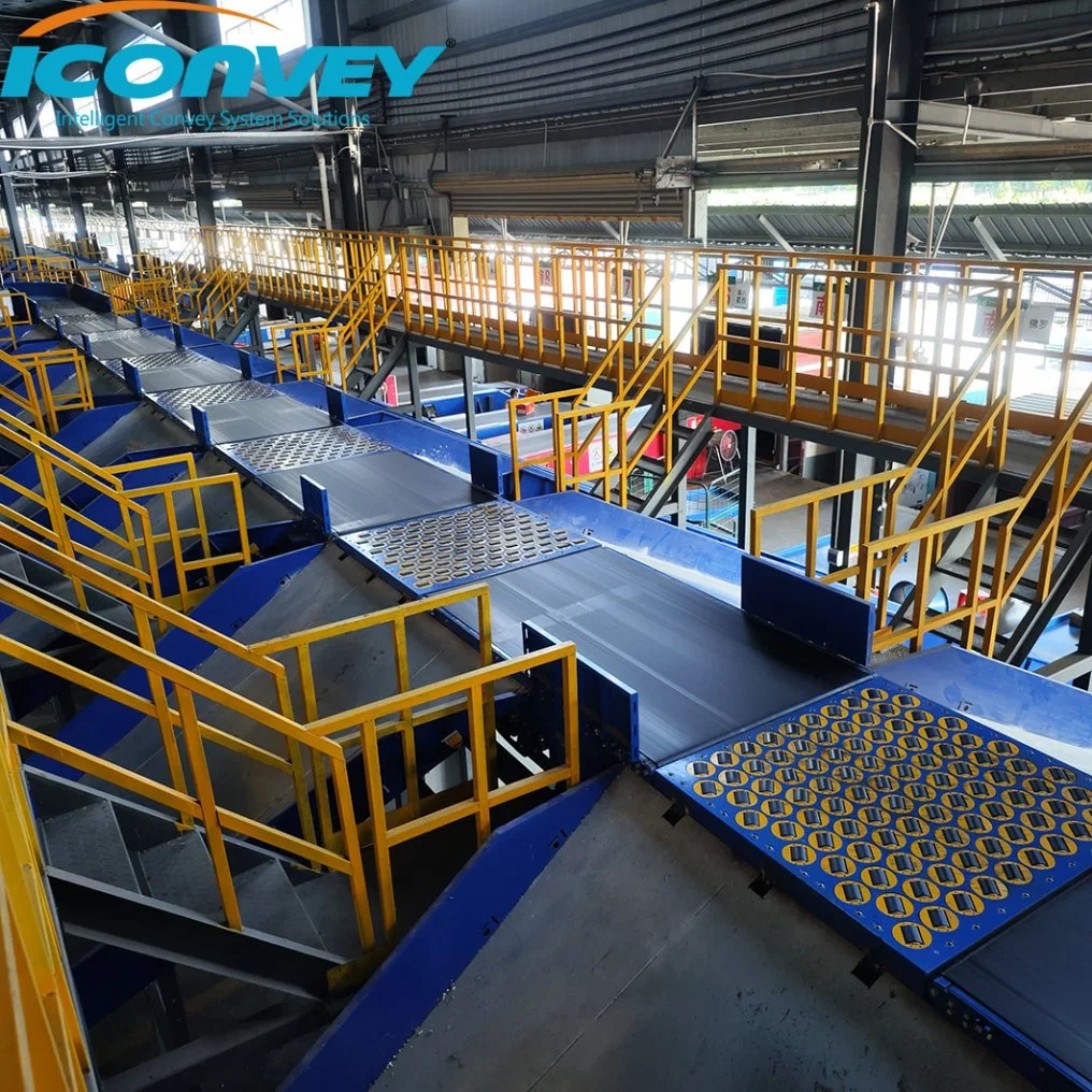 Iconvey Parcel Sorting Modular Wheel Sorter Automatic Balance Wheel Sorter Manufacturer