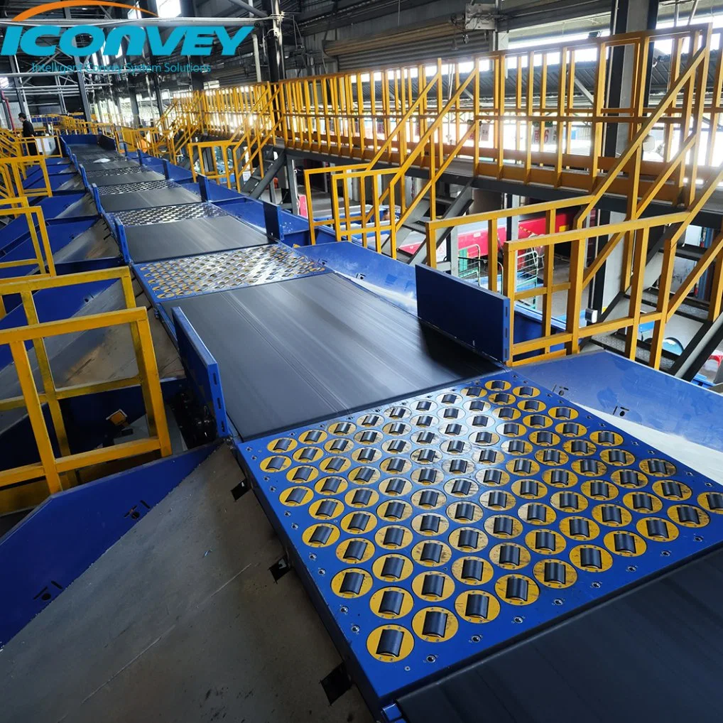 Iconvey Parcel Sorting Modular Wheel Sorter Automatic Balance Wheel Sorter Manufacturer