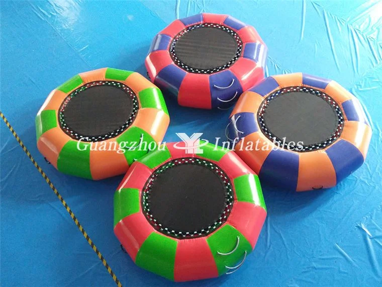Crazy Inflatable Water Trampoline, Inflatable Aqua Jumping Toys