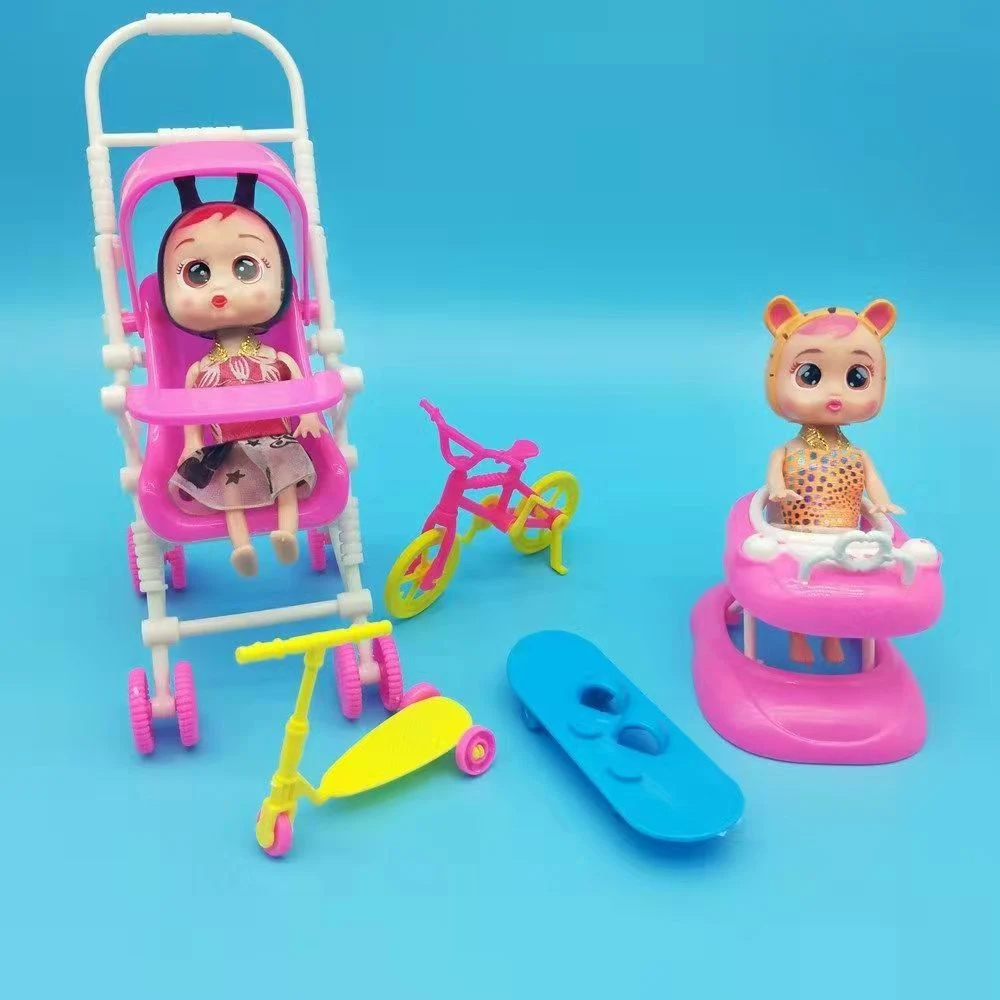 Plastic Toys Kids Gift Rocking Horse for Barbie Dolls