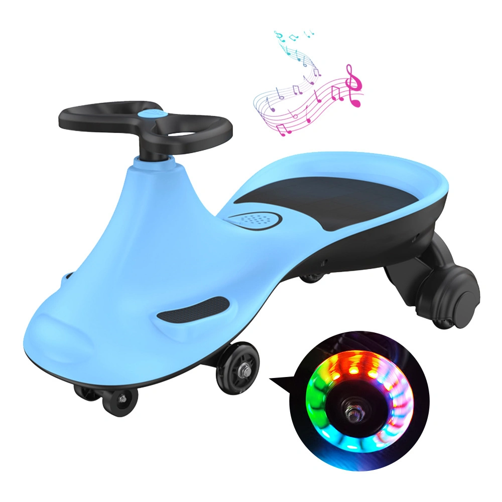 Wholesale Price Baby Plasma Car Children Twisted Swing Toys Kids Wiggle Yoyo Car with Music and Flashing Wheels