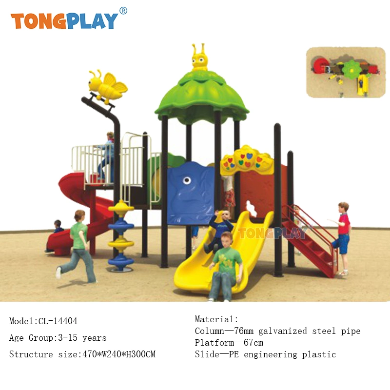 Plastic Outdoor Climbing Playground Slide for Children Play Set Playhouse