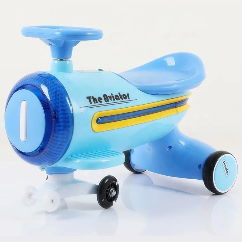 Factory Direct Sell Baby Twist Plasma Toy Car Kids Plastic Swing Car Toy for Children to Ride