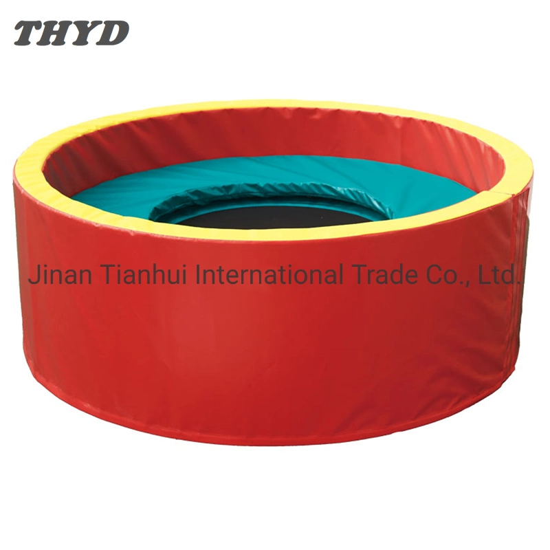 Children Gymnastics Equipment Round Trampoline