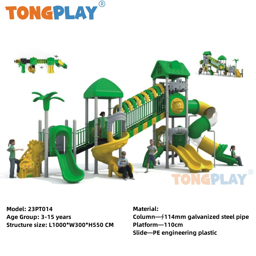 Kids Outdoor Playground Equipment Children Play Toys Slide Amusement Park Fitness Equipment