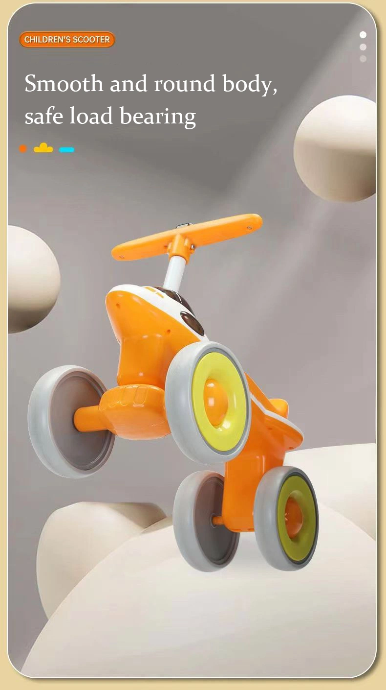 New Children&prime;s Tricycle /2-6 Years Old Baby Scooter/Baby Toys Car/Airplane Swing Car