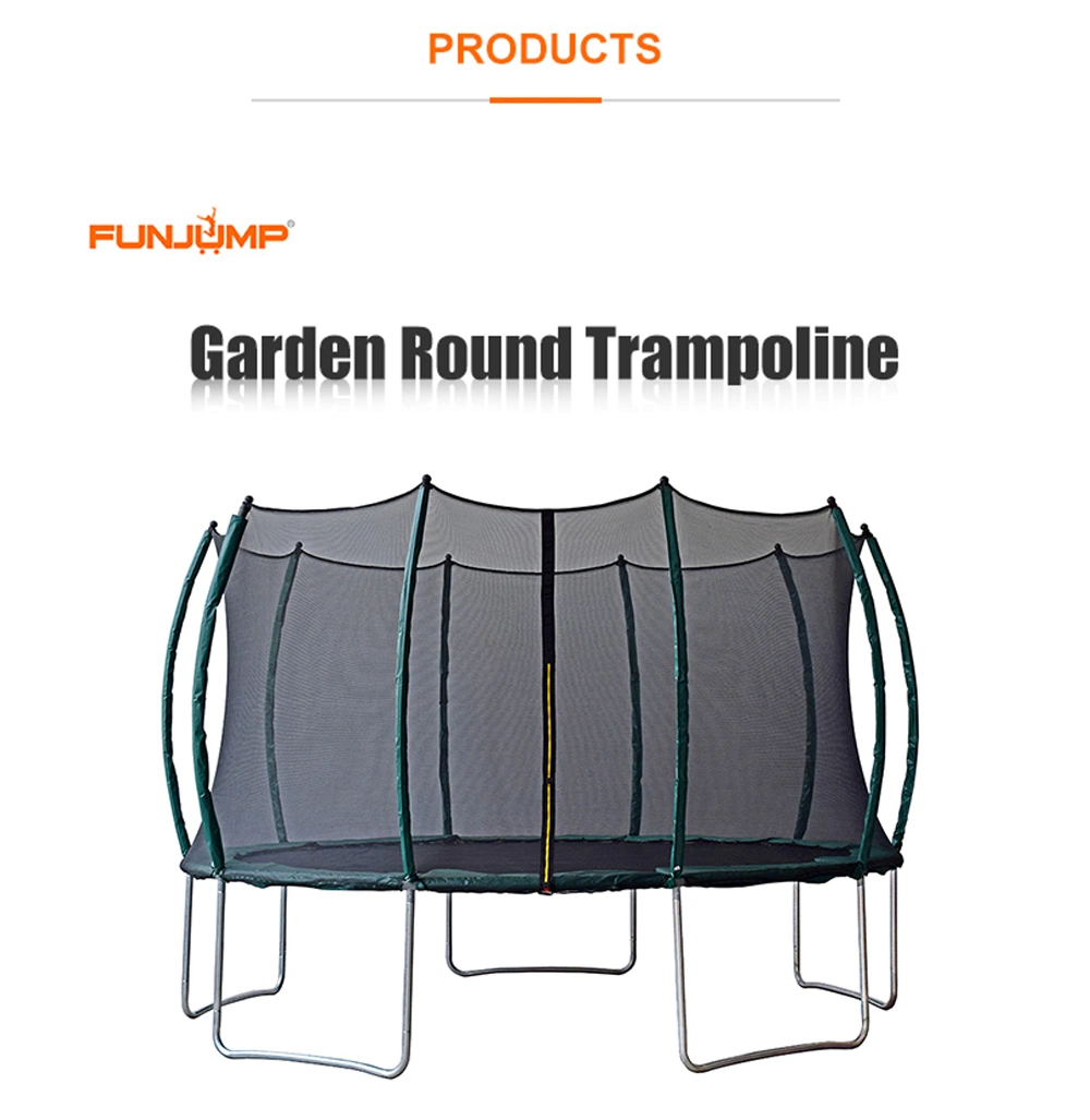 Funjump Wholesale High Quality Durable Kids Adult Luxury Outdoor Large Trampoline for Sale
