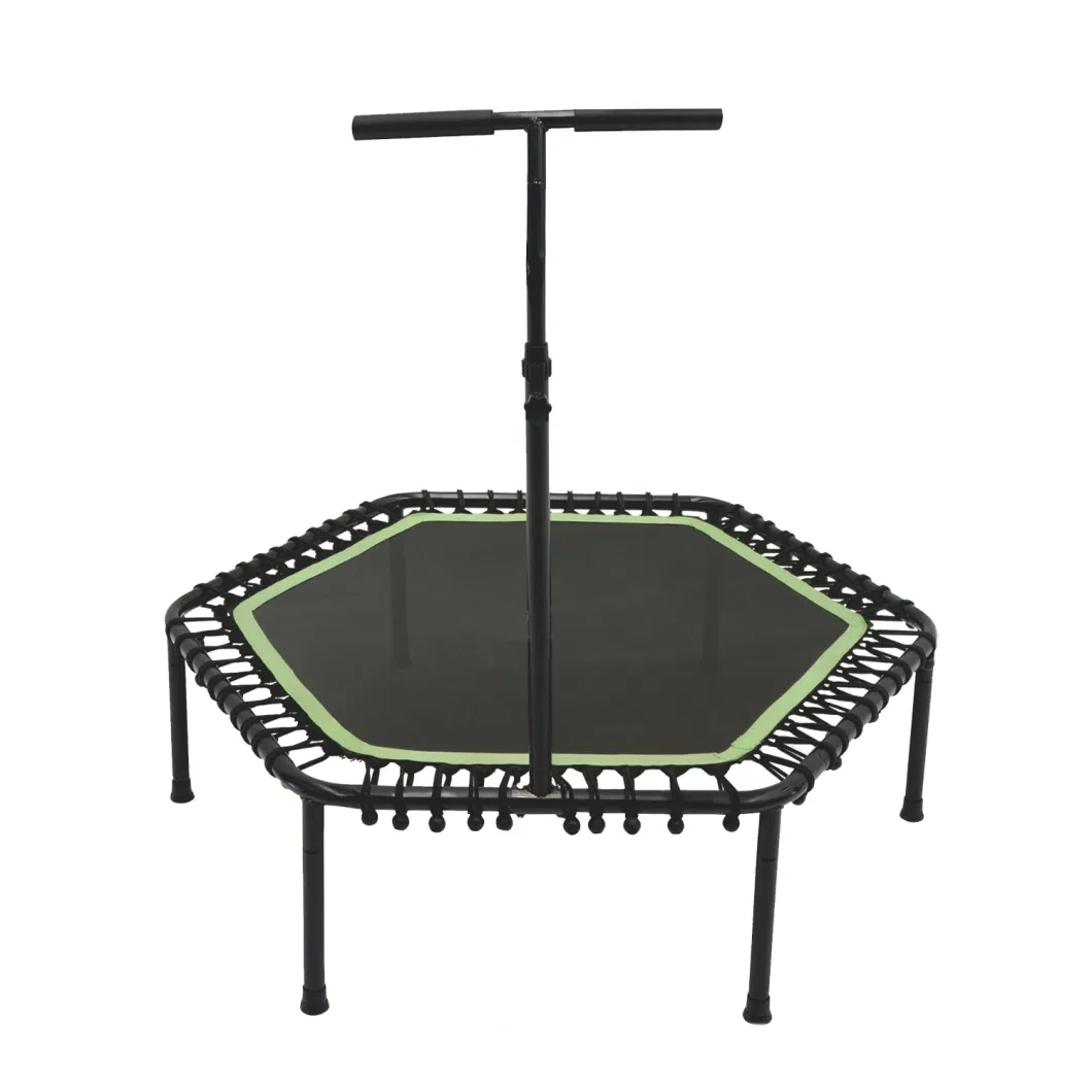 Adjustable Handle Mini Trampoline for Fitness and Sports