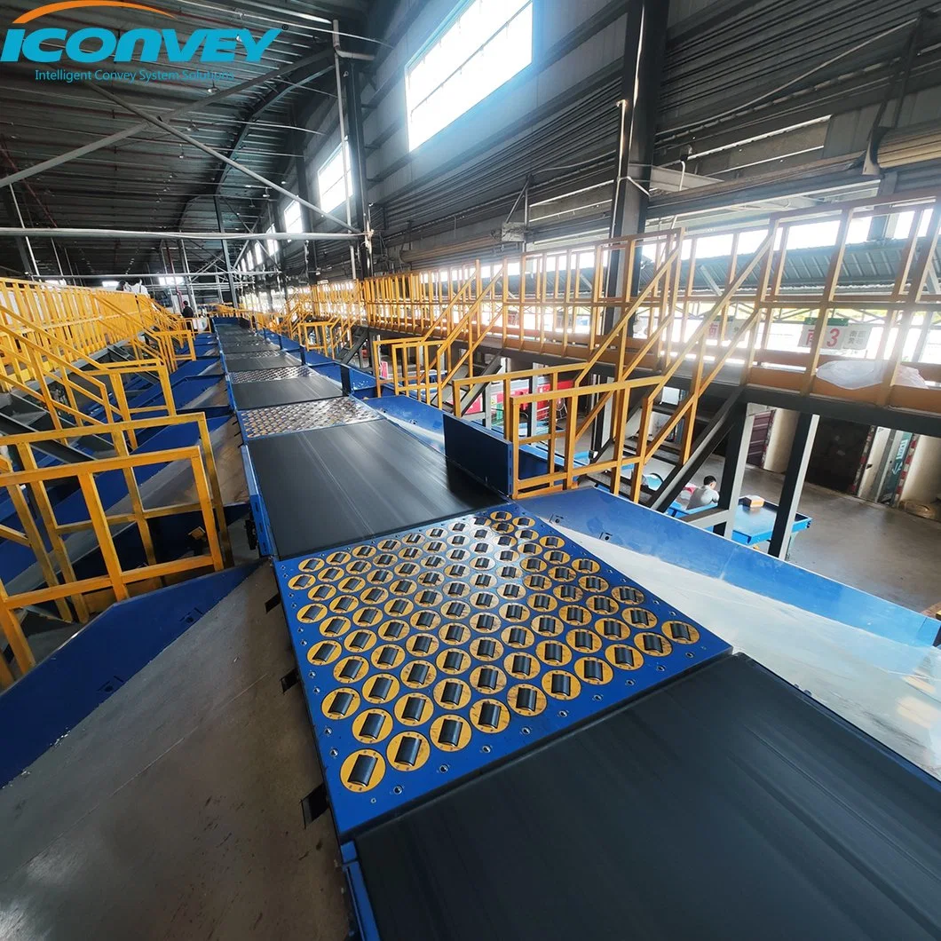 Iconvey Parcel Sorting Modular Wheel Sorter Automatic Balance Wheel Sorter Manufacturer