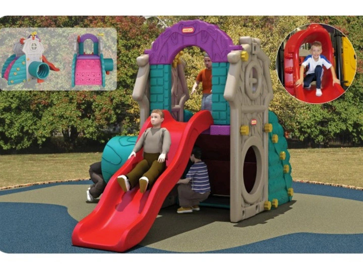 Kids Outdoor Plastic Play Slide