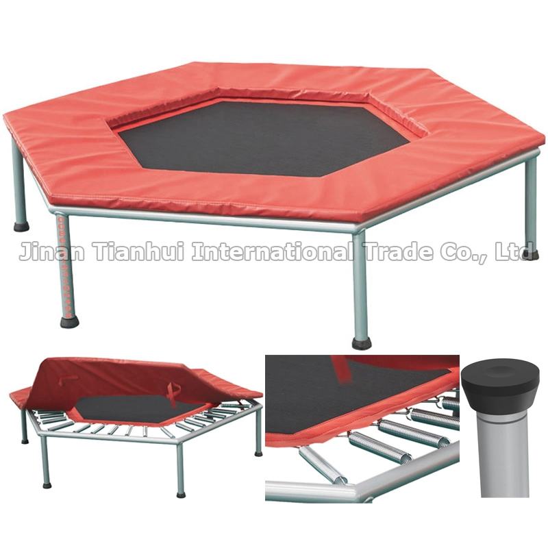 Professional Gymnastics Equipment Mini Inclined Trampoline Team-Gym Trampettes Acrobatic Trampoline