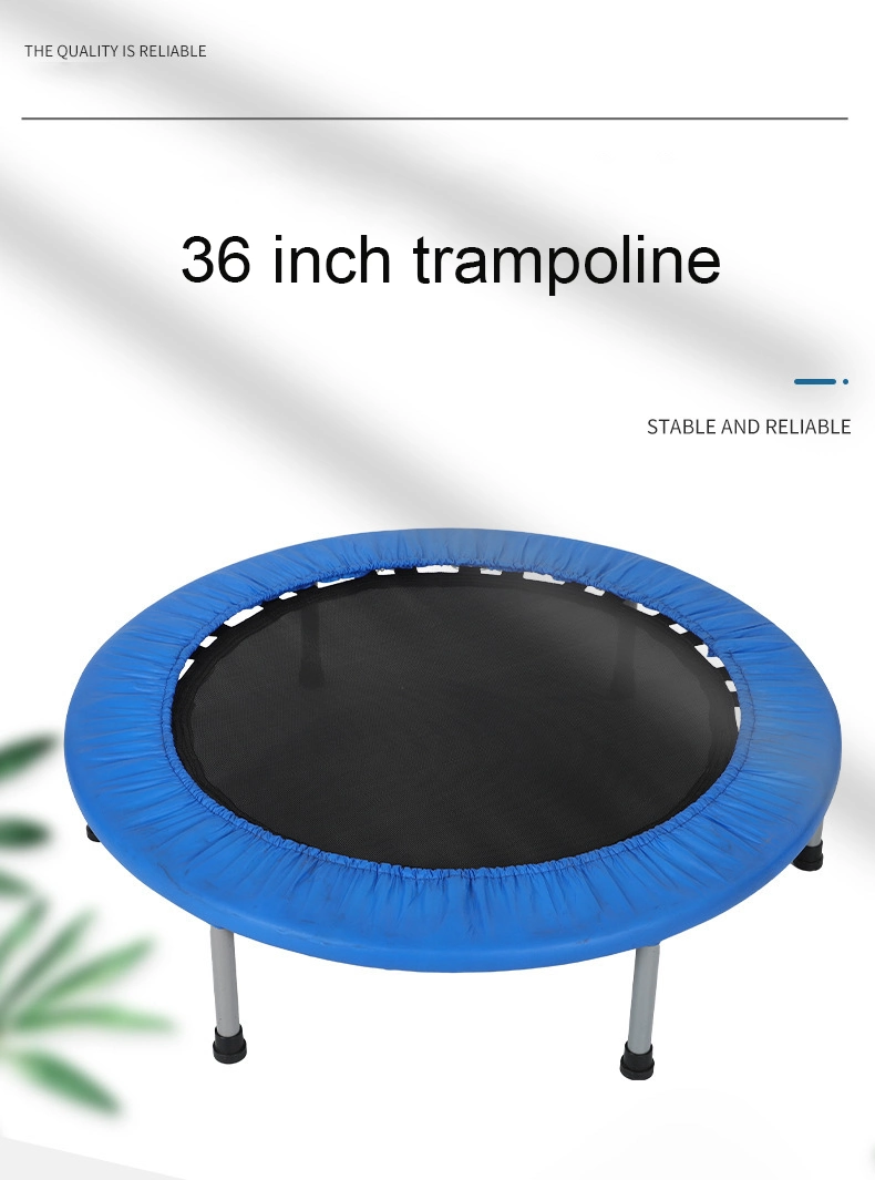 Indoor Home Outdoor Durable Rebound Spring Children Bungee Mat Jumping Fitness Kid Trampoline Without Enclosure