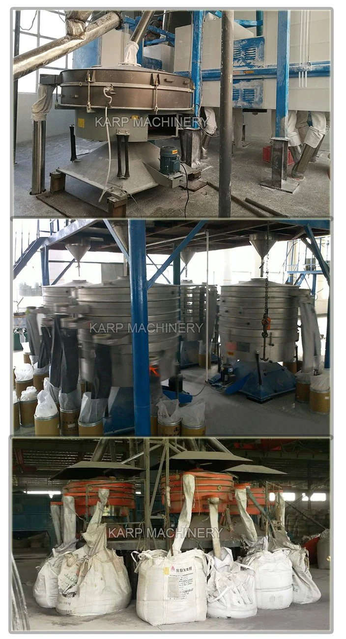 Stainless Steel Ground Pepper Sifter Machine High Capacity Circular Swing Screen
