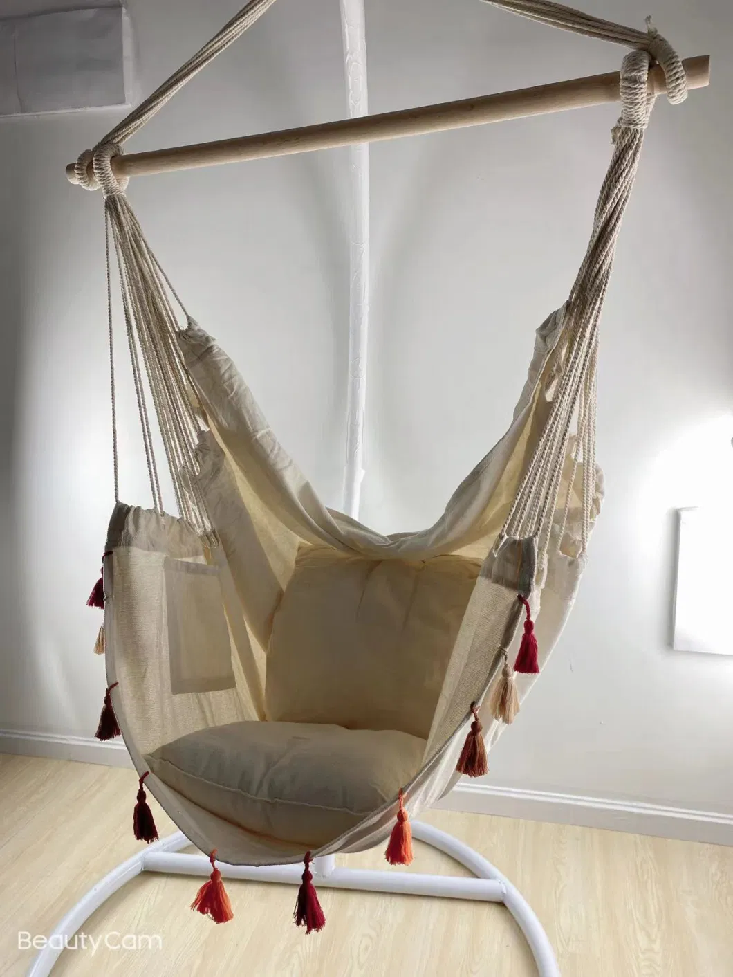 New Pompon Hanging Hammock Swing