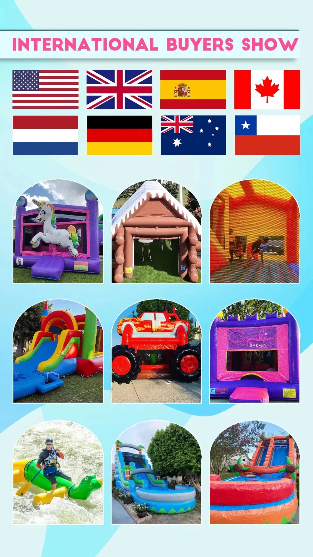 Christmas Inflatable Inflatable Jumper House Slide Bouncy