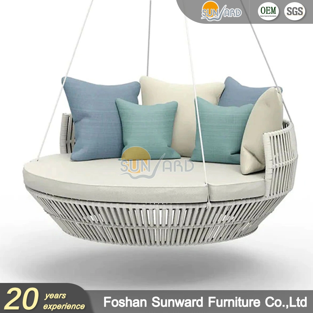 Modern Leisure Hot Sale Garden Patio Hanging Bed Outdoor Swing Daybed