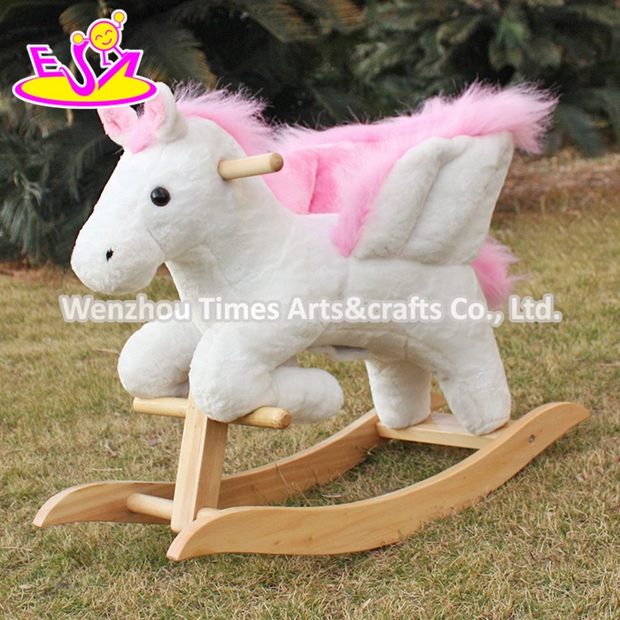 New Wooden Balance Rocking Horse, Popular Wooden Rocking Horse, Kids&prime; Wooden Rocking Horse Toy, Wood Rocking Horse W16D072