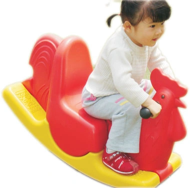 Kids Outdoor Riding Horse Rocking Horse for Three Kids (TY-14117)