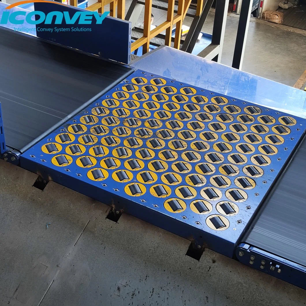 Iconvey Parcel Sorting Modular Wheel Sorter Automatic Balance Wheel Sorter Manufacturer