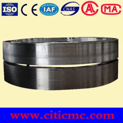 Casting Steel Oxidized Pellet Rotary Kiln Parts Support Roller