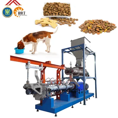 Easy Operate Dog Food Making Floating Fish Animal Feed Pellet Machine Supplier Production Line