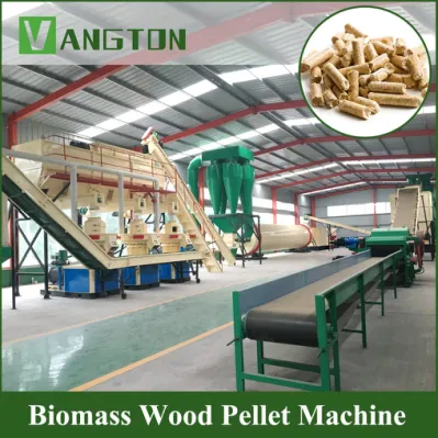 CE Approve Alfalfa Pellet Making Machine Line / Complete Biomass Wood Pellet Machine Production Line