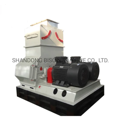 Double Motor Hammer Mill for Wood Crushing