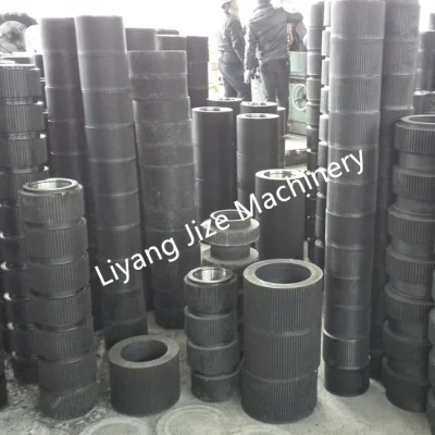 Customized Open Corrugated Slotted Roller Shell