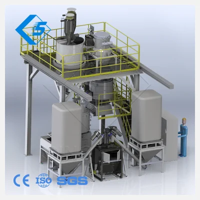  PVC Mixing Equipment Mixing Machinery Plastic Mixer Pneumatic Conveying System Vacuum Conveyor The Dosing System Weighing System
