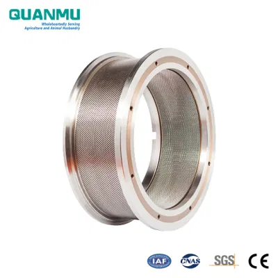 Famsun (Muyang) Muzl610 (SZLH520*180) Pellet Machine Stainless Steel X46cr13 (4Cr13) Ring Die in Feed Processing Machinery Spare Parts
