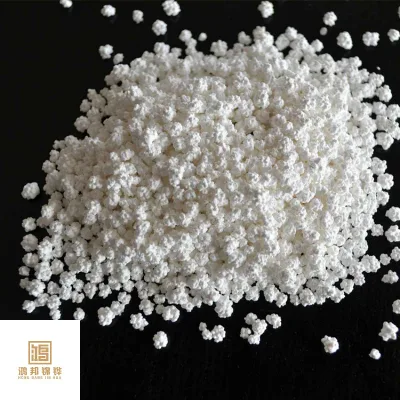 China Chemical Food Grade Anhydrous Cacl2 White Granular Pellet
