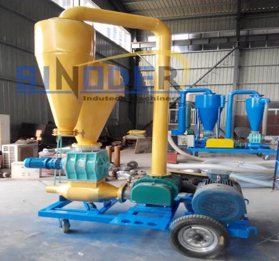 Grain Pneumatic Conveyor Mobile Type Air Powered Soybean Sucking Machine Truck Loading and Unloading System