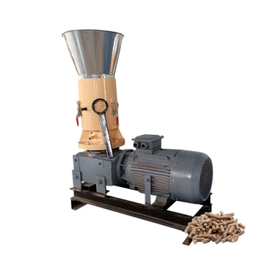 Palm Wood Pellet Making Machine Big Flat Die Biomass Pellet Machine Wood Sawdust Pellet Machine for Cat Litter
