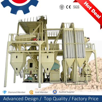 Best Complete Industrial Large Scale Animal Livestock Cattle Chicken Poultry Feed Pellet Machine for Milling Processing Making Alfalfa Grass Stalk Straw Fodder