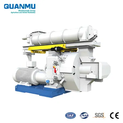 Best Price of Wood or Sawdust etc. Biomass Gear Drive Ring Die Pellet Press Machine with CE Certification