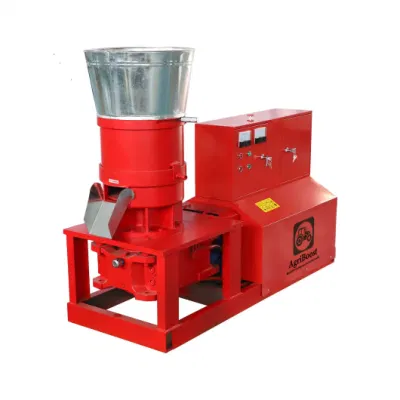 Flat-Die Feed & Straw Pellet Mill with CE Certifcate