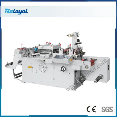 Automatic Flat Bed Sticker Label Printed Rolls Flat Bed Label Mark Die Cutting Machine