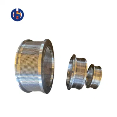 OEM Manufacturer Poultry Feed Biomass Wood Pellet Mill Ring Die Stainless Alloy Steel Spare Parts of Ring Die