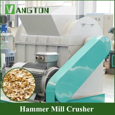 Ce Standard Highly Efficient Biomass Straw Crushing Hammer Mill