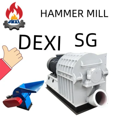 7.5kw 100-300kgs/H Grain Feed Crushing Hammer Mill for House Use
