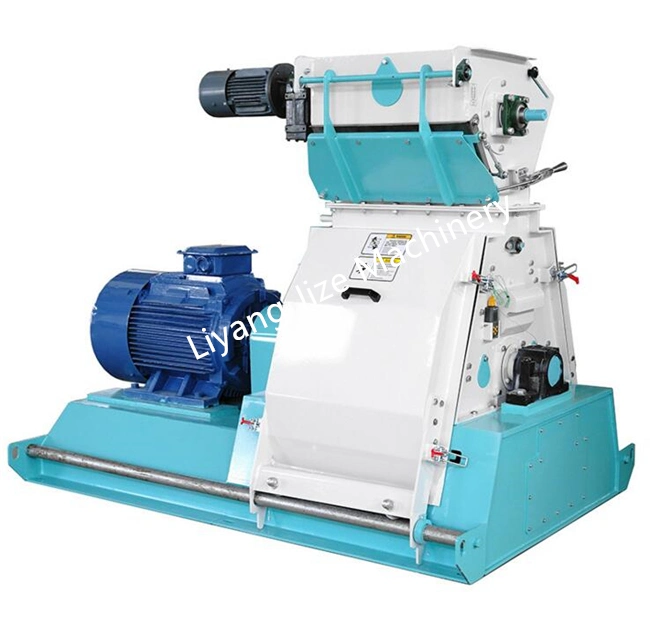 High Efficient Aquatic Fish Feed Animal Feed Hammer Mill with Factory Price